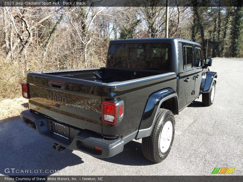 Black / Black 2023 Jeep Gladiator Sport 4x4