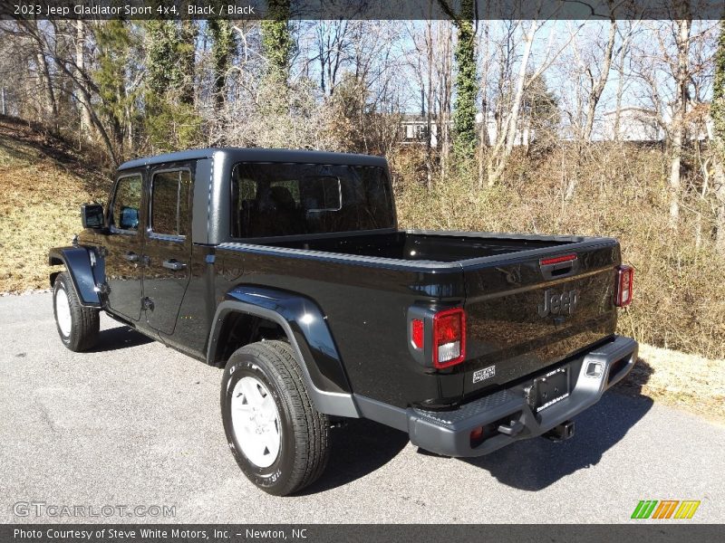 Black / Black 2023 Jeep Gladiator Sport 4x4