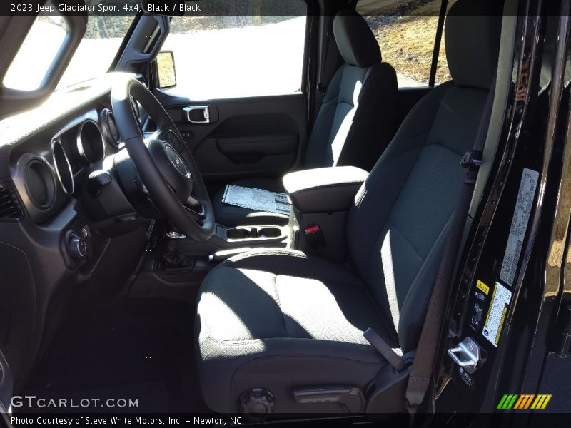 Black / Black 2023 Jeep Gladiator Sport 4x4