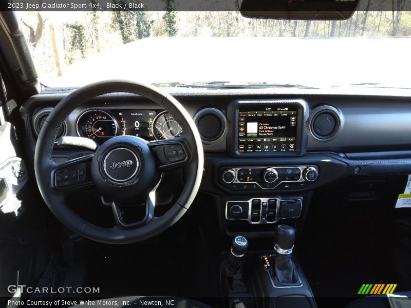 Black / Black 2023 Jeep Gladiator Sport 4x4