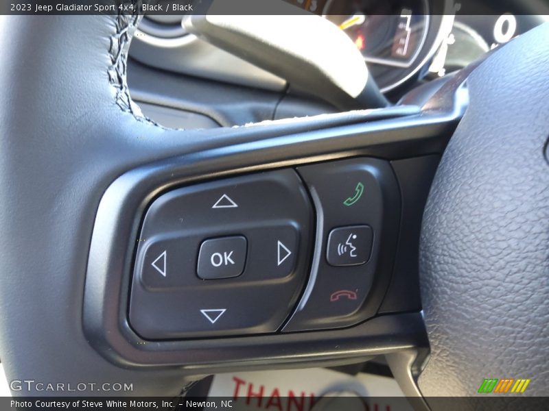 Black / Black 2023 Jeep Gladiator Sport 4x4