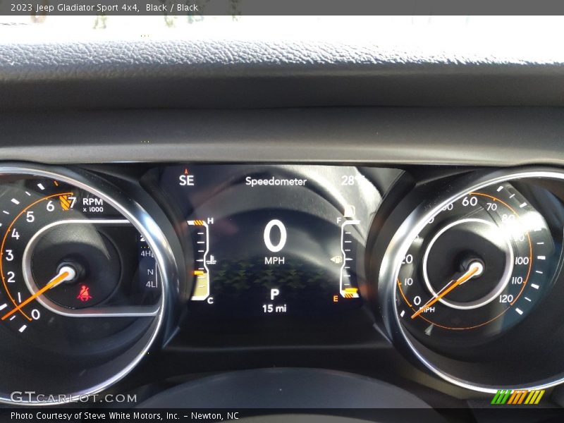Black / Black 2023 Jeep Gladiator Sport 4x4