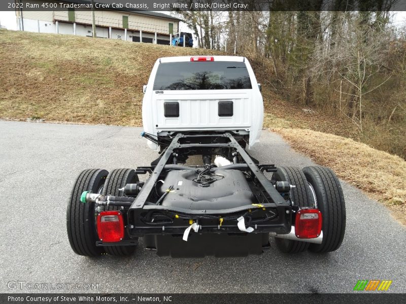 Bright White / Black/Diesel Gray 2022 Ram 4500 Tradesman Crew Cab Chassis