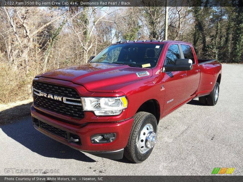 Delmonico Red Pearl / Black 2022 Ram 3500 Big Horn Crew Cab 4x4