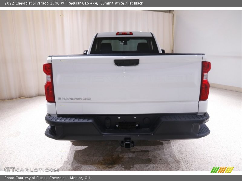 Summit White / Jet Black 2022 Chevrolet Silverado 1500 WT Regular Cab 4x4