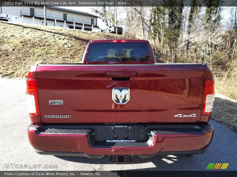 Delmonico Red Pearl / Black 2022 Ram 3500 Big Horn Crew Cab 4x4