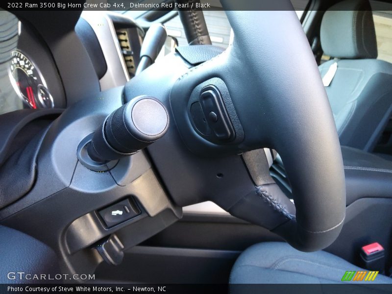 Delmonico Red Pearl / Black 2022 Ram 3500 Big Horn Crew Cab 4x4