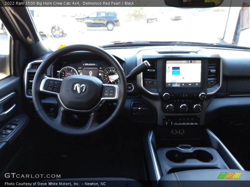 Delmonico Red Pearl / Black 2022 Ram 3500 Big Horn Crew Cab 4x4