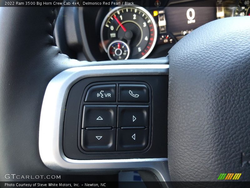 Delmonico Red Pearl / Black 2022 Ram 3500 Big Horn Crew Cab 4x4