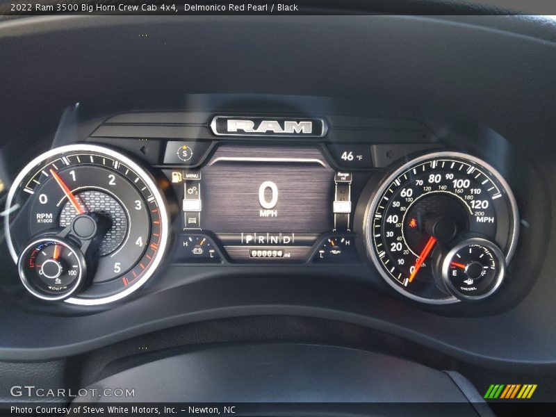 Delmonico Red Pearl / Black 2022 Ram 3500 Big Horn Crew Cab 4x4