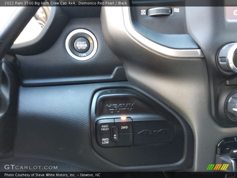 Delmonico Red Pearl / Black 2022 Ram 3500 Big Horn Crew Cab 4x4