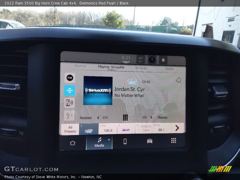 Delmonico Red Pearl / Black 2022 Ram 3500 Big Horn Crew Cab 4x4