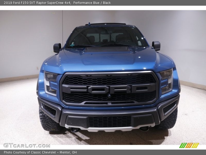 Performance Blue / Black 2019 Ford F150 SVT Raptor SuperCrew 4x4