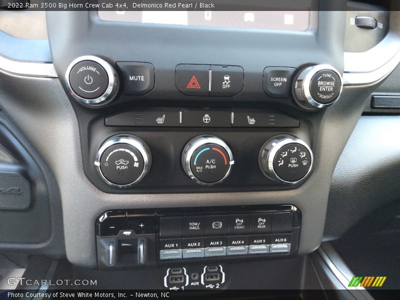 Delmonico Red Pearl / Black 2022 Ram 3500 Big Horn Crew Cab 4x4