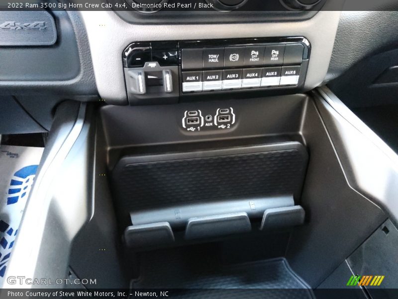 Delmonico Red Pearl / Black 2022 Ram 3500 Big Horn Crew Cab 4x4