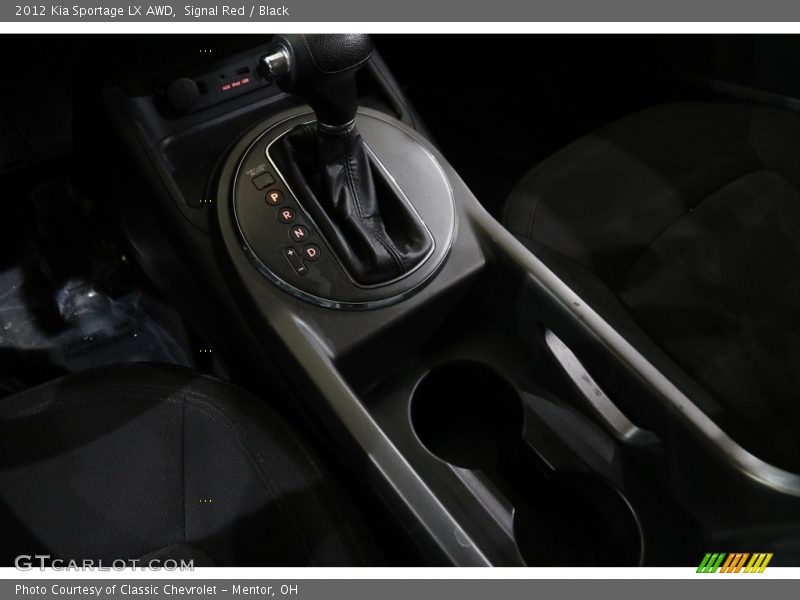 Signal Red / Black 2012 Kia Sportage LX AWD