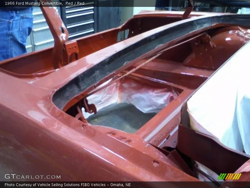Red / Red 1966 Ford Mustang Convertible