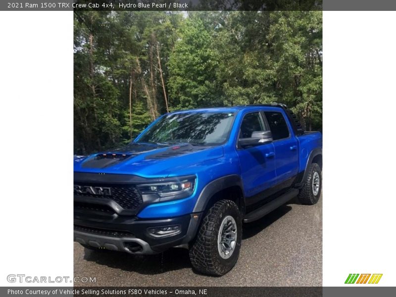 Hydro Blue Pearl / Black 2021 Ram 1500 TRX Crew Cab 4x4
