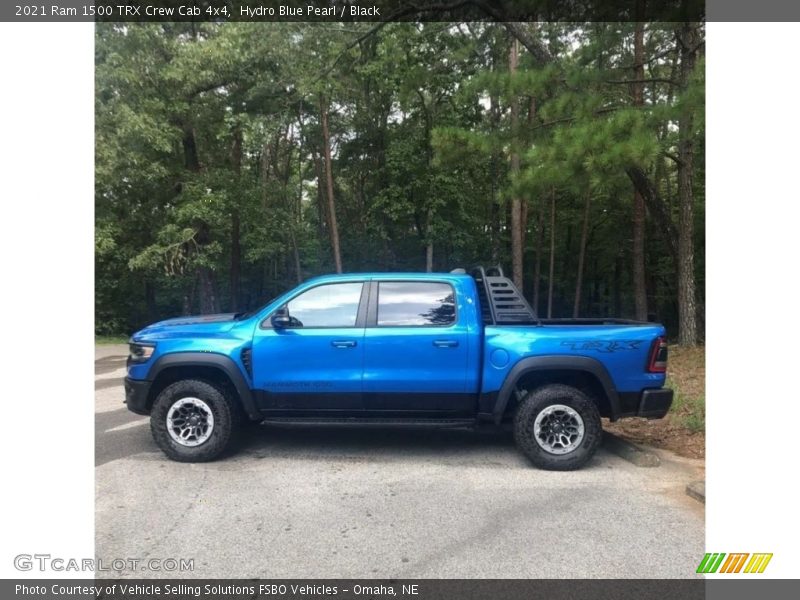 Hydro Blue Pearl / Black 2021 Ram 1500 TRX Crew Cab 4x4