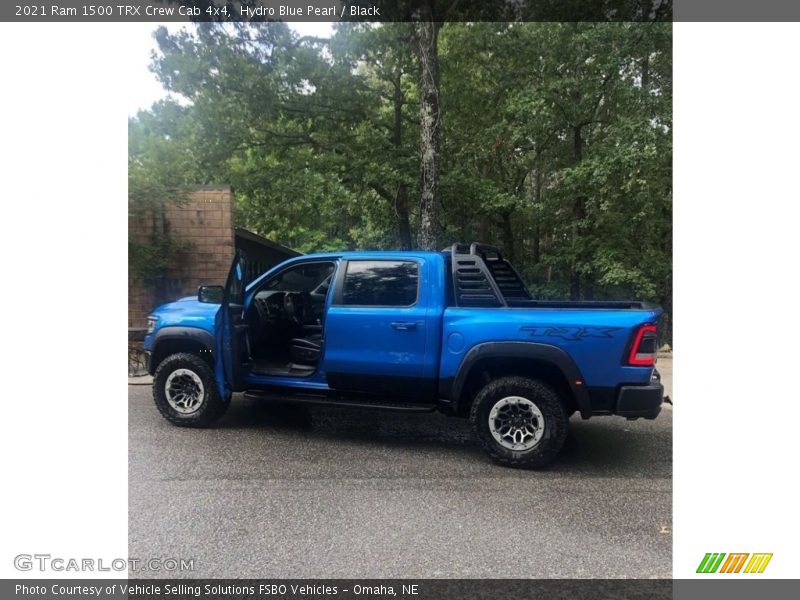 Hydro Blue Pearl / Black 2021 Ram 1500 TRX Crew Cab 4x4