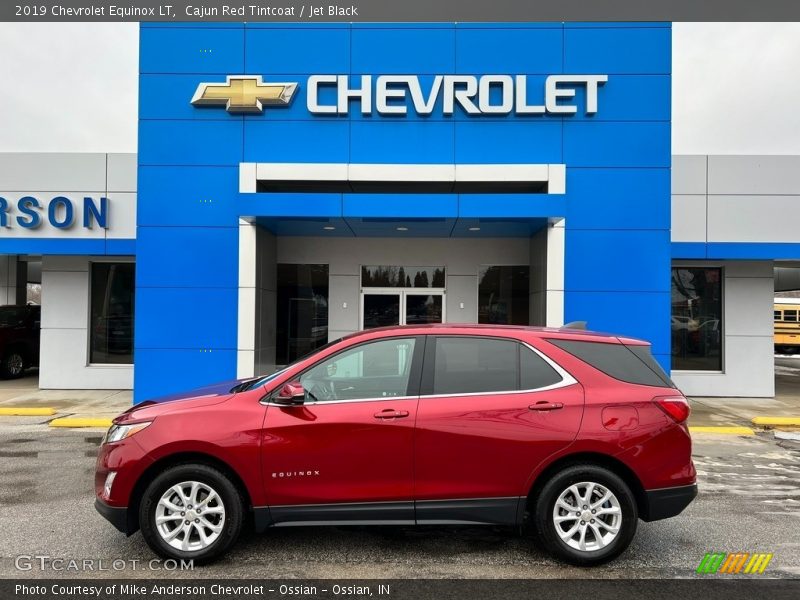 Cajun Red Tintcoat / Jet Black 2019 Chevrolet Equinox LT
