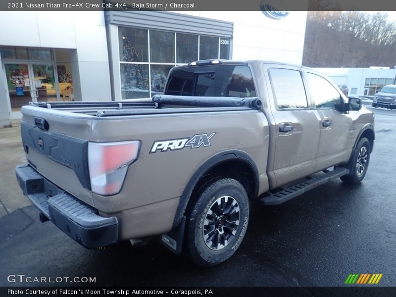 Baja Storm / Charcoal 2021 Nissan Titan Pro-4X Crew Cab 4x4