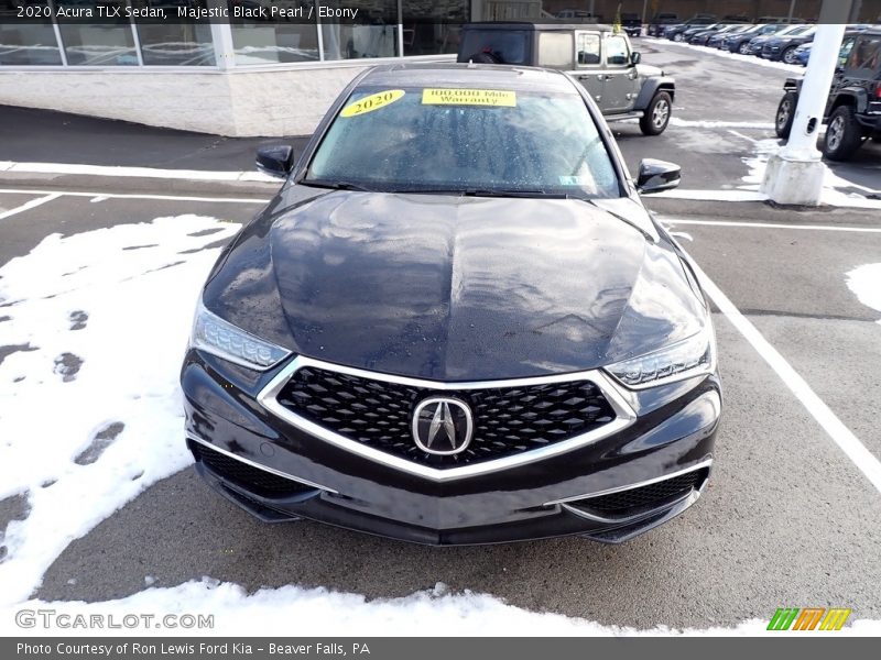 Majestic Black Pearl / Ebony 2020 Acura TLX Sedan