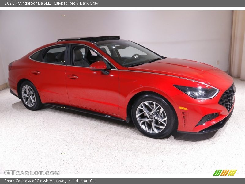  2021 Sonata SEL Calypso Red