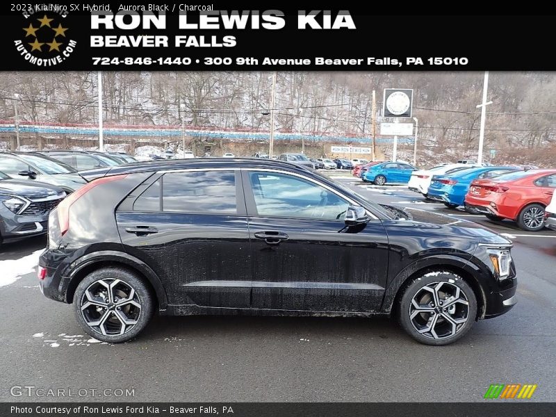 Aurora Black / Charcoal 2023 Kia Niro SX Hybrid