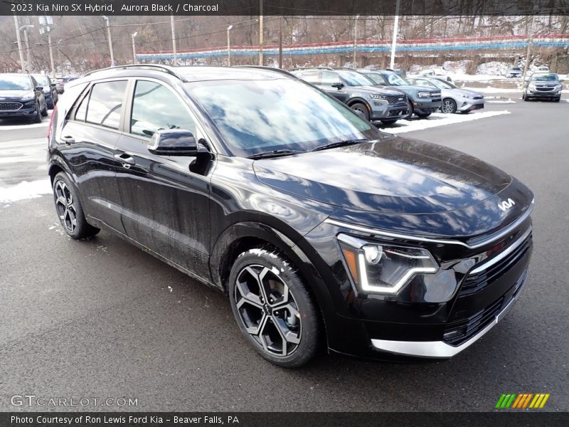 Aurora Black / Charcoal 2023 Kia Niro SX Hybrid