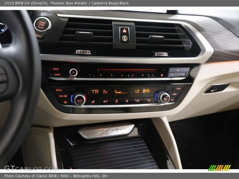 Phytonic Blue Metallic / Canberra Beige/Black 2019 BMW X4 xDrive30i