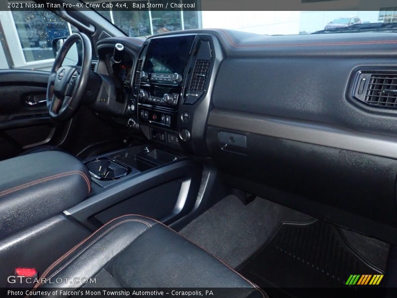 Baja Storm / Charcoal 2021 Nissan Titan Pro-4X Crew Cab 4x4