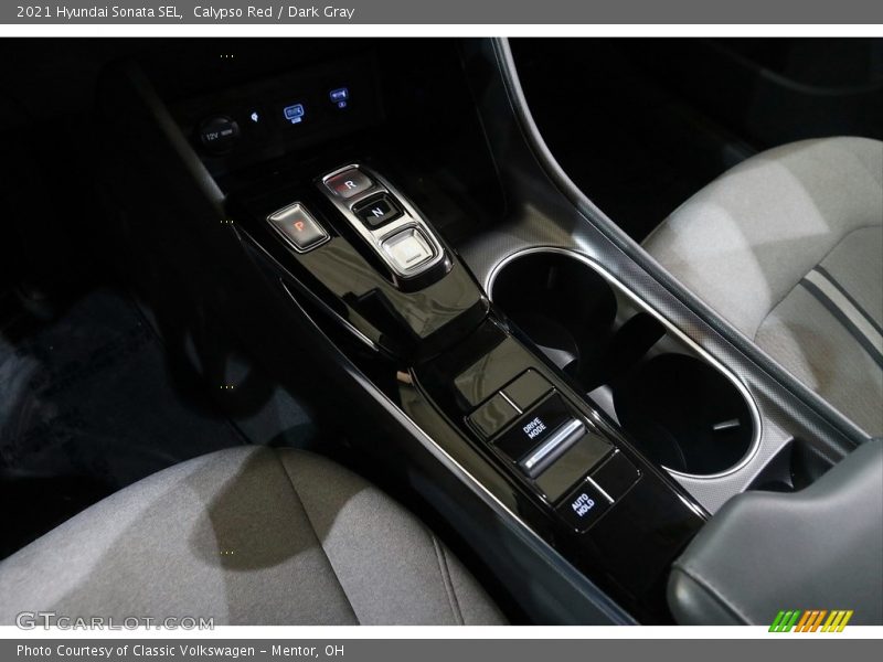 Calypso Red / Dark Gray 2021 Hyundai Sonata SEL