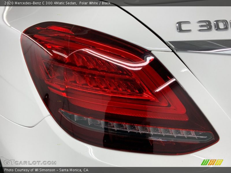 Polar White / Black 2020 Mercedes-Benz C 300 4Matic Sedan