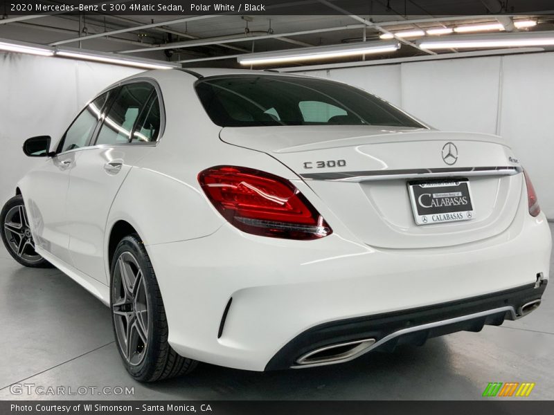 Polar White / Black 2020 Mercedes-Benz C 300 4Matic Sedan