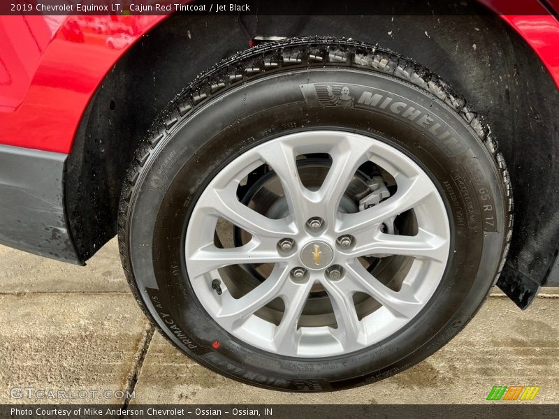 Cajun Red Tintcoat / Jet Black 2019 Chevrolet Equinox LT