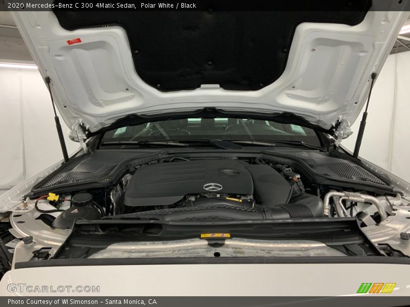 Polar White / Black 2020 Mercedes-Benz C 300 4Matic Sedan