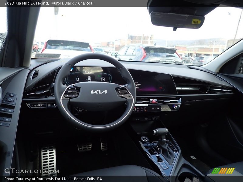 Aurora Black / Charcoal 2023 Kia Niro SX Hybrid