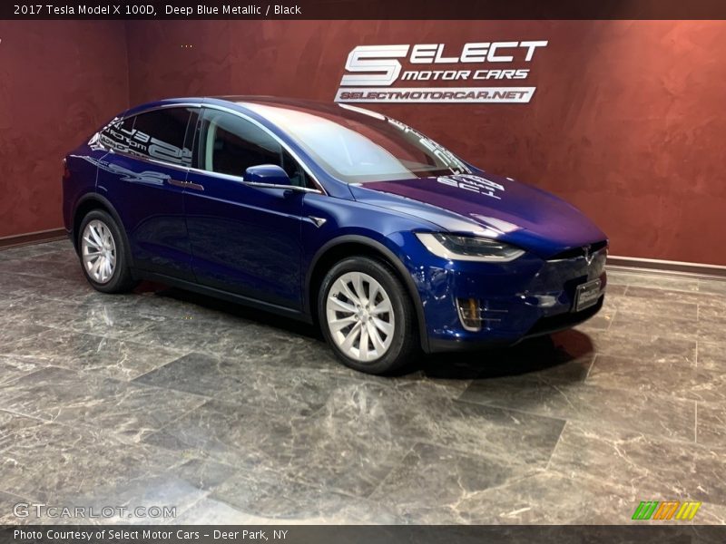 Front 3/4 View of 2017 Model X 100D