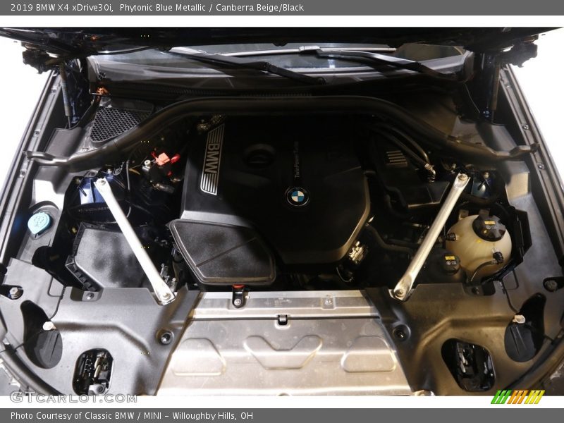 Phytonic Blue Metallic / Canberra Beige/Black 2019 BMW X4 xDrive30i