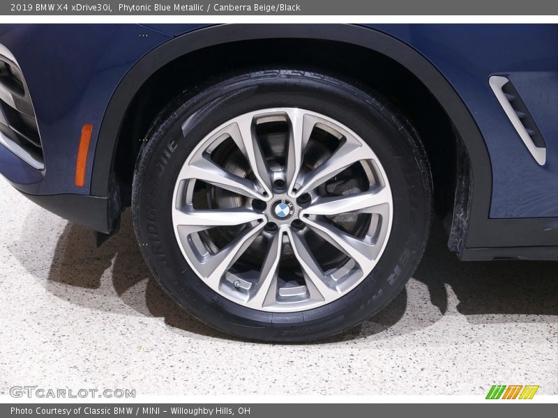 Phytonic Blue Metallic / Canberra Beige/Black 2019 BMW X4 xDrive30i