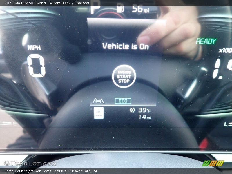 Aurora Black / Charcoal 2023 Kia Niro SX Hybrid