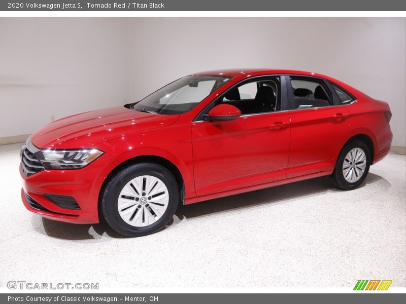 Tornado Red / Titan Black 2020 Volkswagen Jetta S
