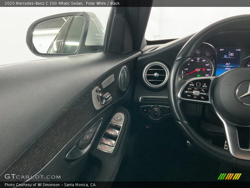 Polar White / Black 2020 Mercedes-Benz C 300 4Matic Sedan