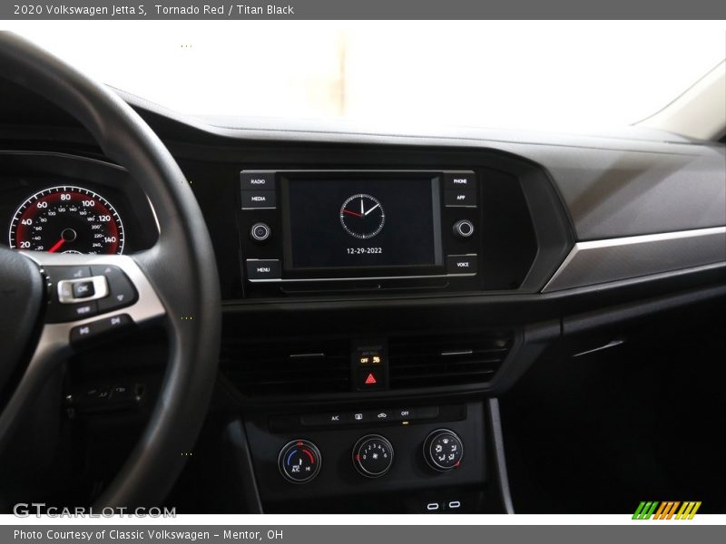 Tornado Red / Titan Black 2020 Volkswagen Jetta S