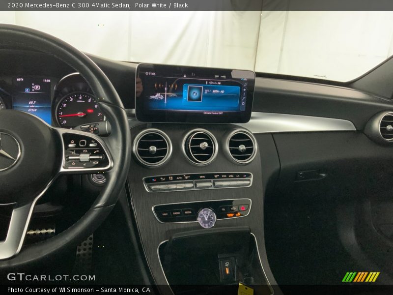 Polar White / Black 2020 Mercedes-Benz C 300 4Matic Sedan
