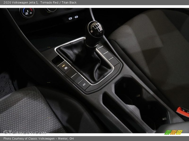 Tornado Red / Titan Black 2020 Volkswagen Jetta S