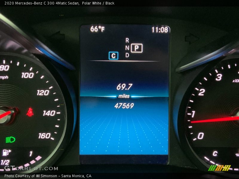 Polar White / Black 2020 Mercedes-Benz C 300 4Matic Sedan
