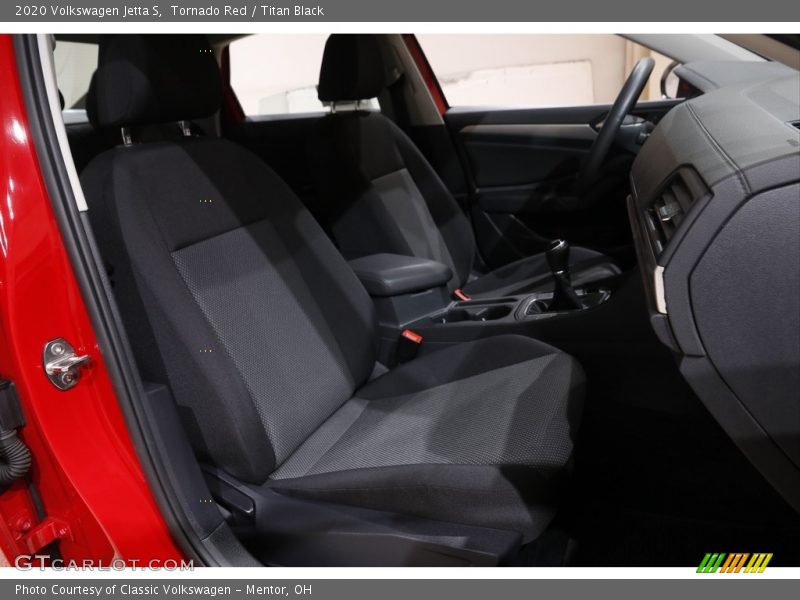 Tornado Red / Titan Black 2020 Volkswagen Jetta S