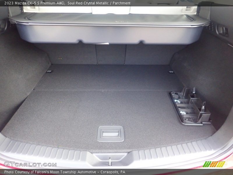 Soul Red Crystal Metallic / Parchment 2023 Mazda CX-5 S Premium AWD
